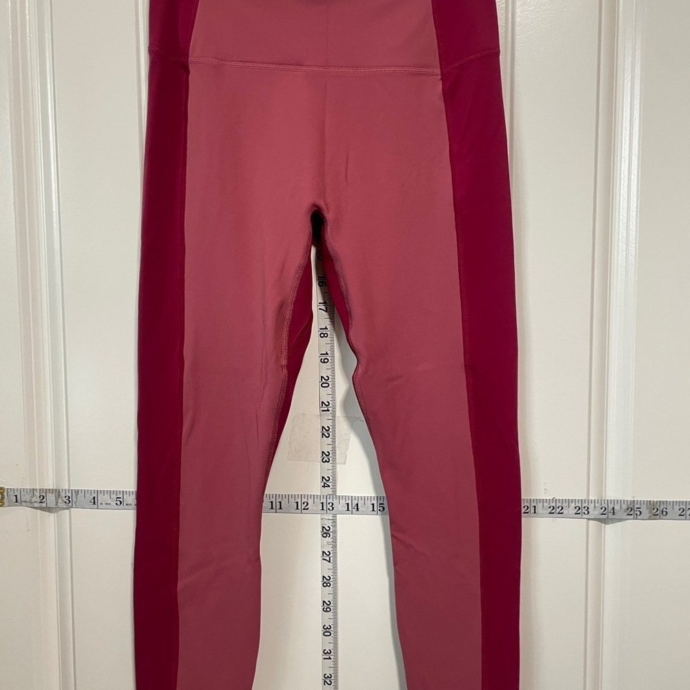 Colorblock Pink Leggings